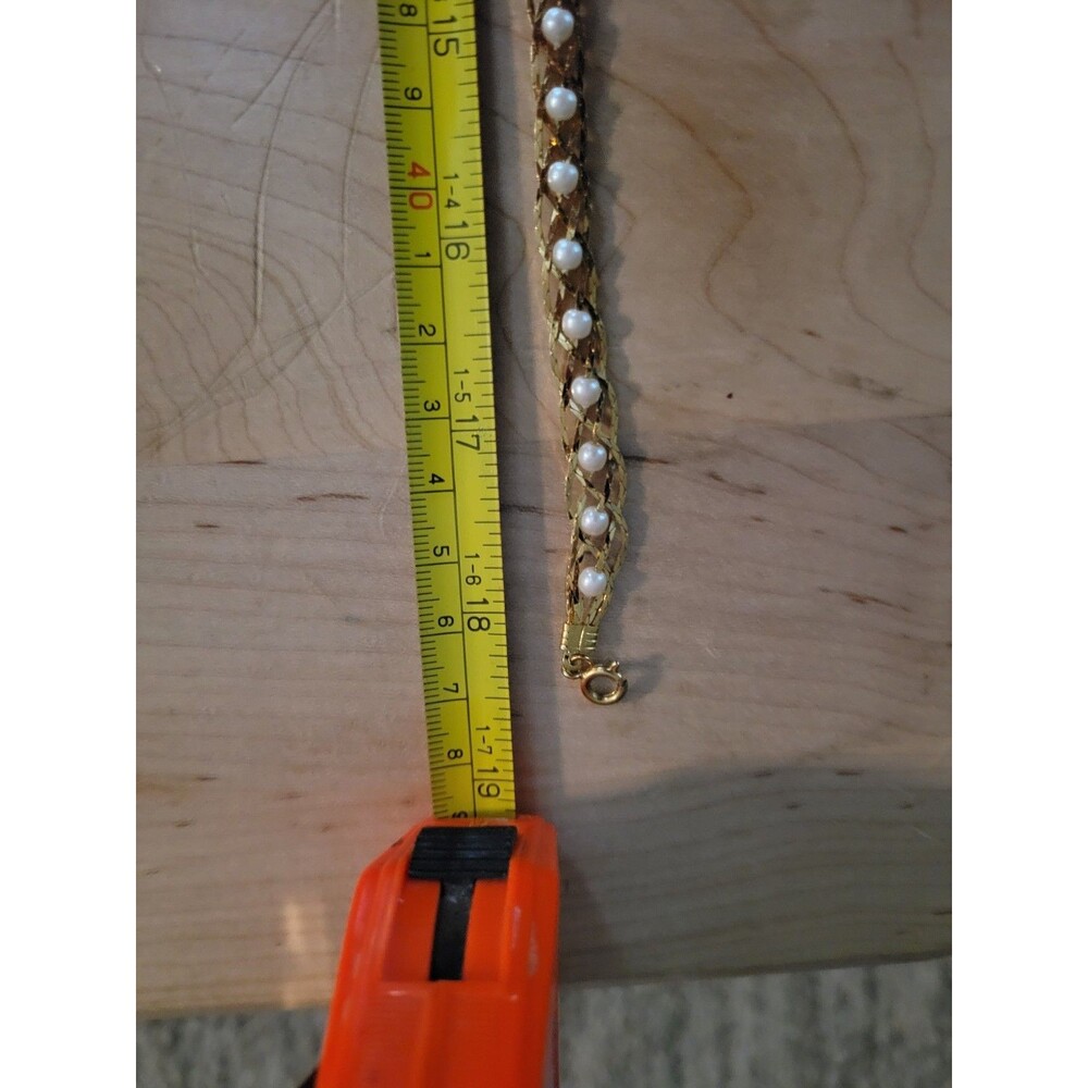 Vintage Avon Pearlesque Treasures Braided 18" Necklace - Picture 7 of 7